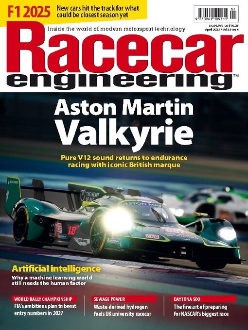 Title details for Racecar Engineering by Chelsea Magazine - Available